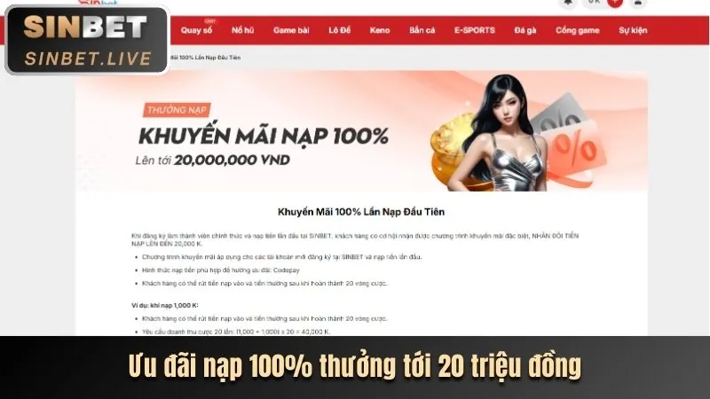 Thưởng Nạp Lại và Sinh Nhật